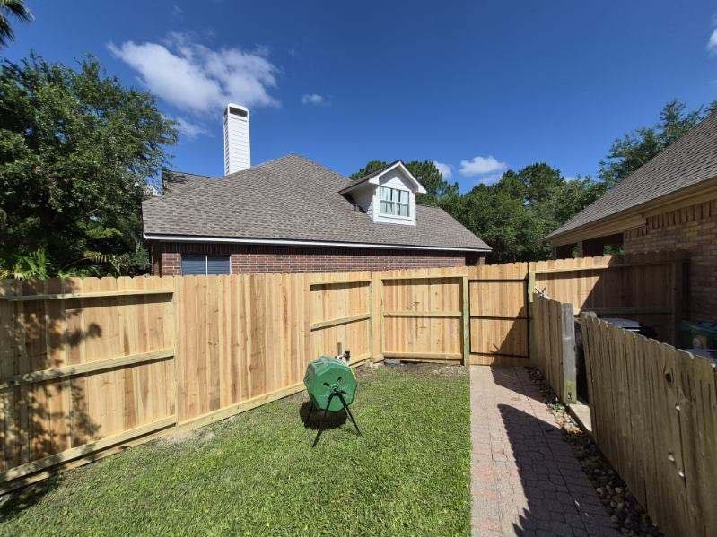 Wood Fence Installation