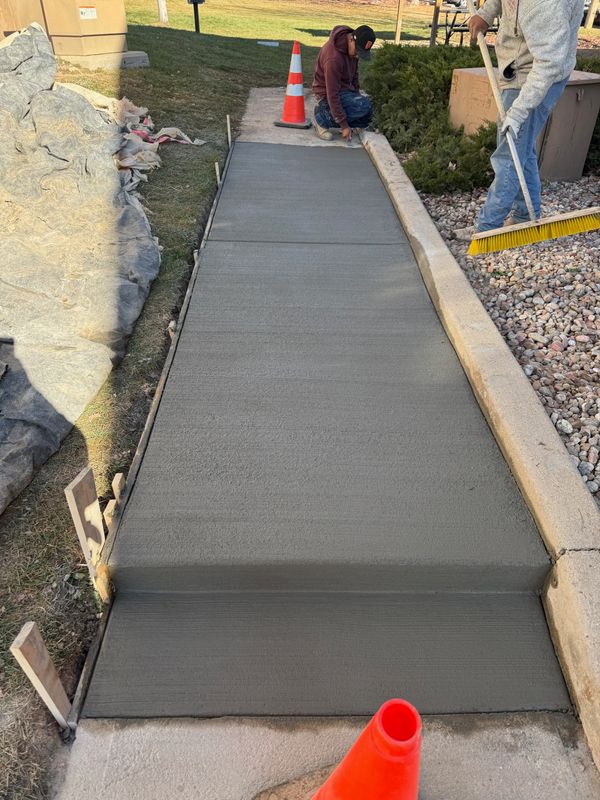 Sidewalk Installation