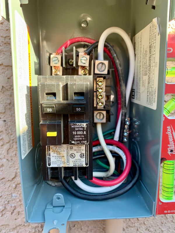 Hot tub / Spa circuit installation