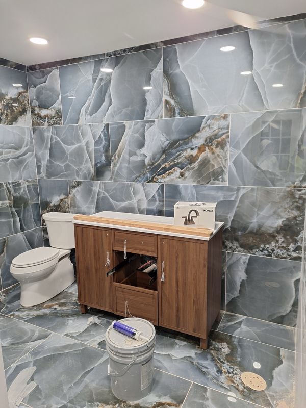 Backsplash Installation