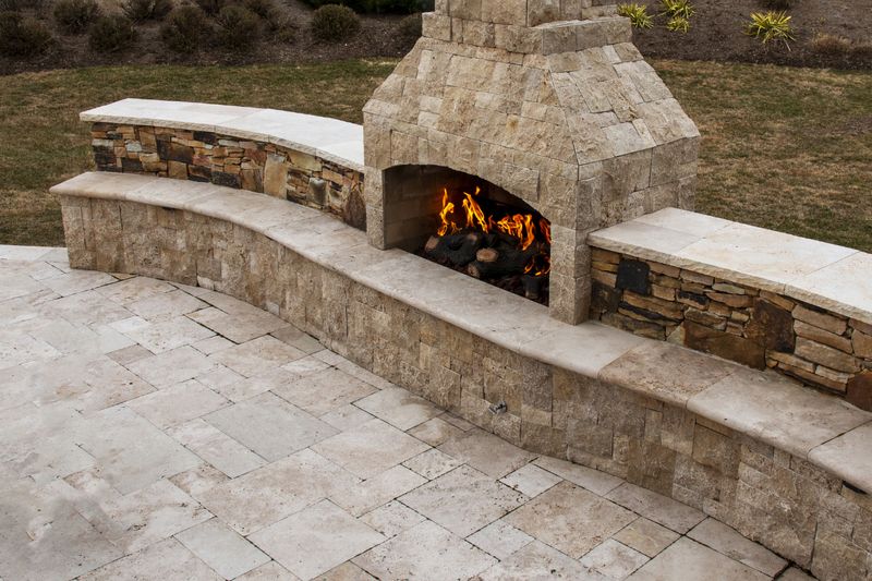 Outdoor Fireplace Design