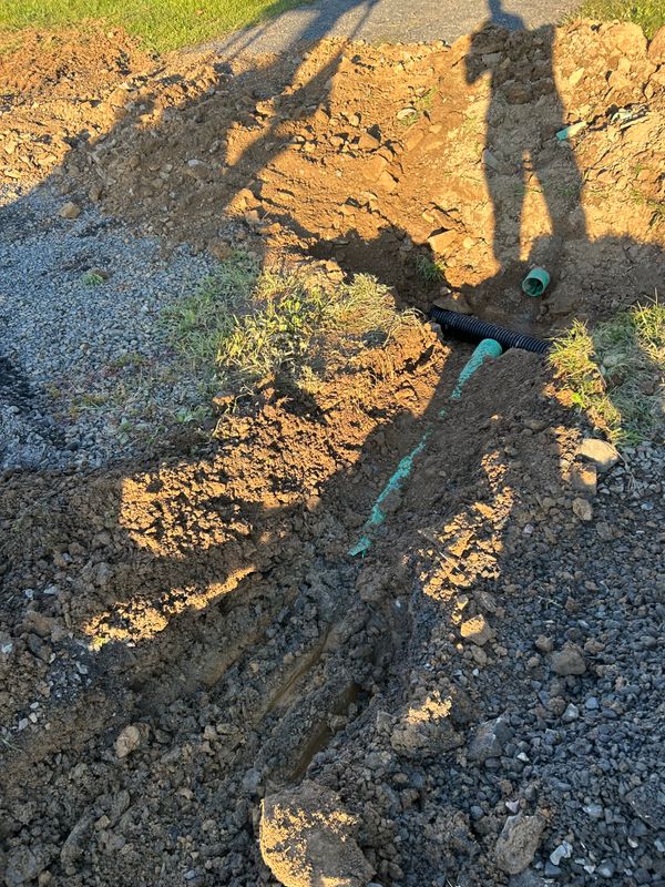 Outdoor French Drains