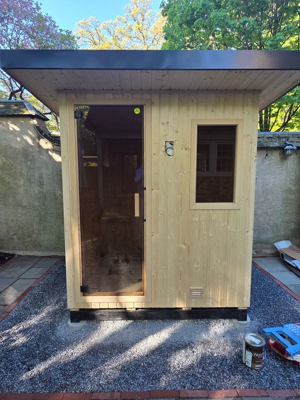 Outdoor Sauna Staining — Philadelphia, PA