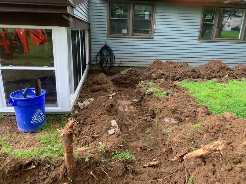 Outdoor French Drains