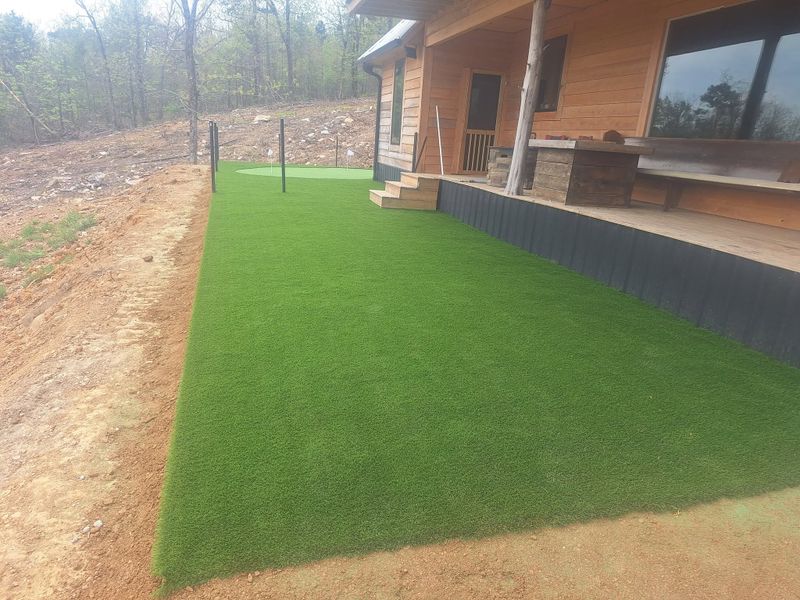 Residential Artificial Turf Installation