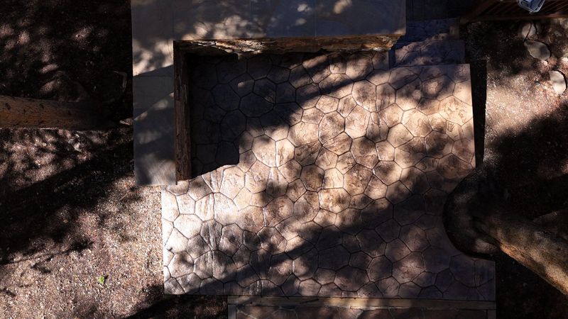 stamped concrete