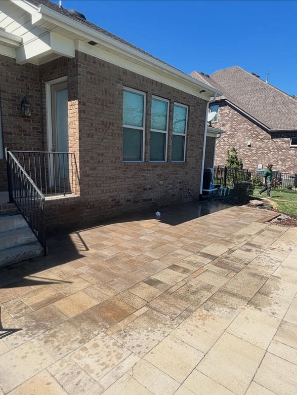 Patio work