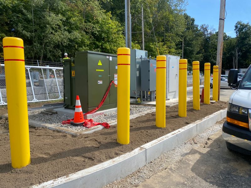 Secure Utilities: Innovative Bollard Installation by Fencescapes LLC