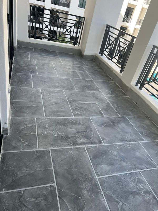 Elegant Stamped Concrete Transformation by Castilla