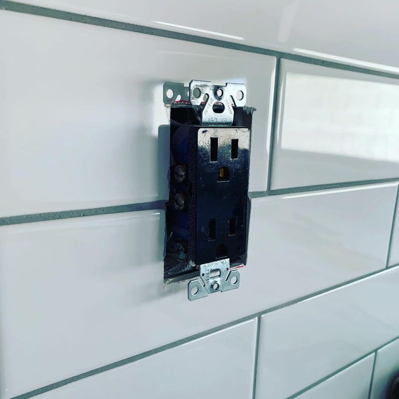 Interior outlet installations