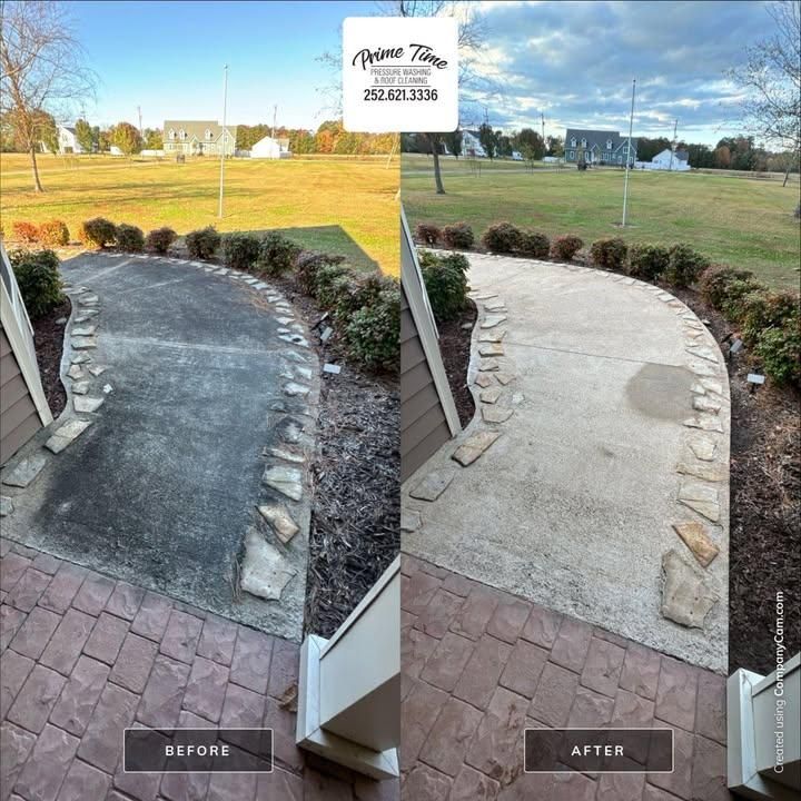 Concrete/Hardscape Cleaning