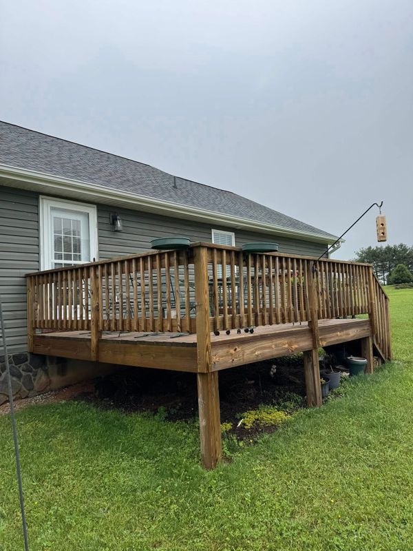 Deck and Patio Wash