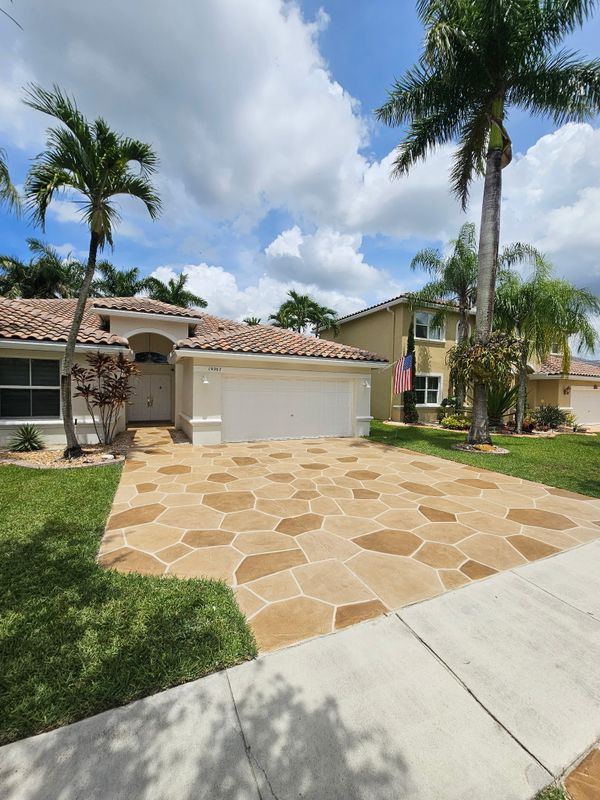 Decorative Concrete Overlay
