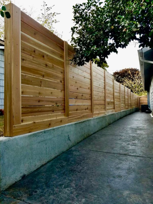 Fence Staining