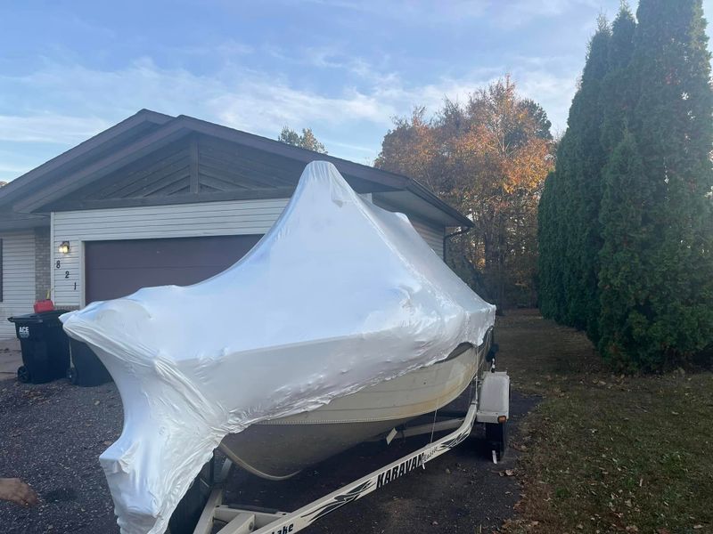 Patio Furniture Shrink Wrapping