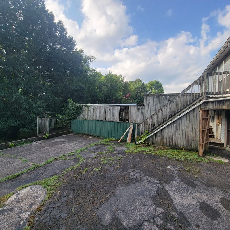 Deck and fence removal