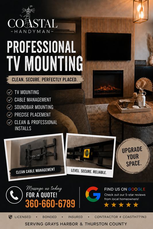 TV mounting