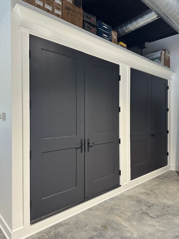 "Elevating Elegance in Harrisonville: Nova Painting's Masterful Door and Trim Transformation"
