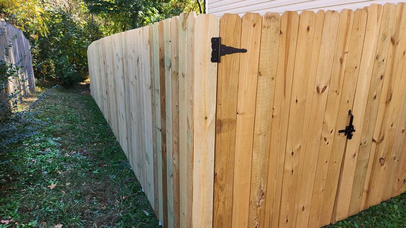 Wood Privacy Fence