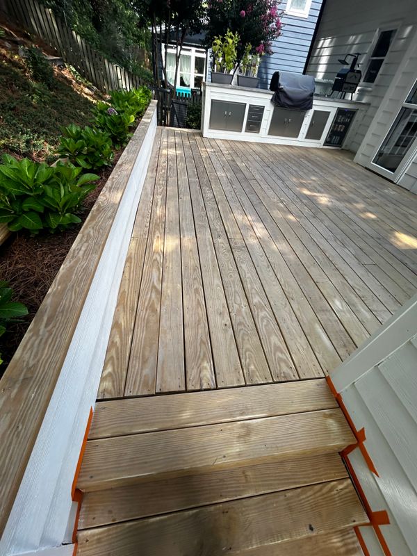 Deck and Fence Staining