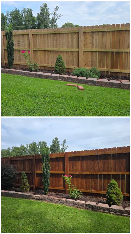Fence Staining