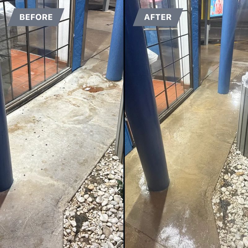 Driveway and Sidewalk Cleaning