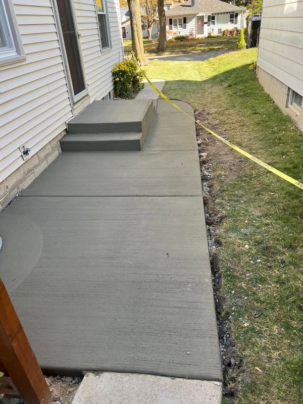 Sidewalk Installation
