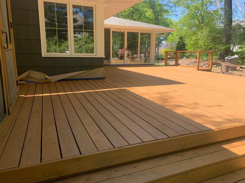 Deck Staining