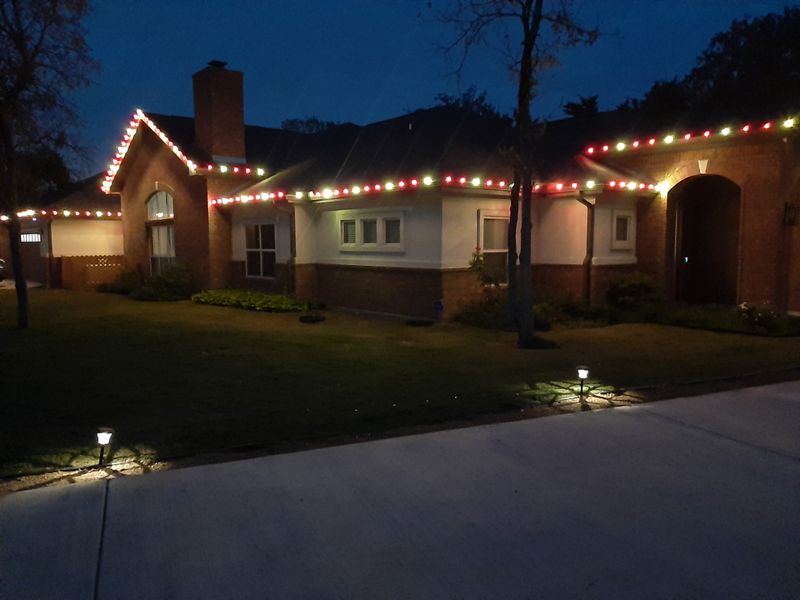 Christmas Light Installation