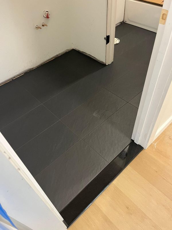 Tile installation