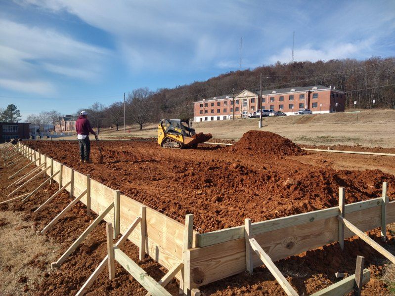 Commercial Concrete Project Alabama A&M University
