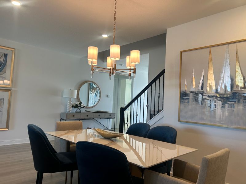 Chandelier Installation