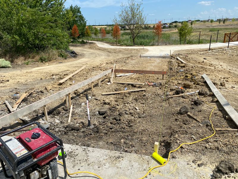 Concrete Walkway