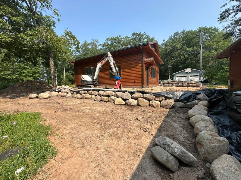 Boulder Retaining Walls