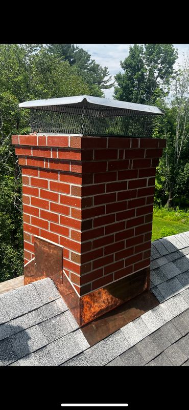 Elevating Durability: DiMillo Construction's Masterful Chimney Restoration in Standish, Maine