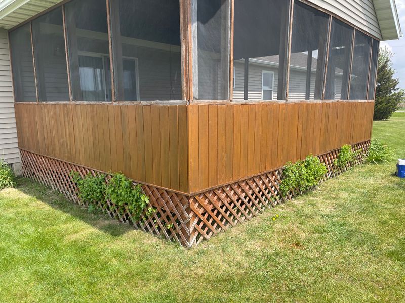 Hebron Porch Makeover: Durable Repairs and Stunning Stains by Risner Construction