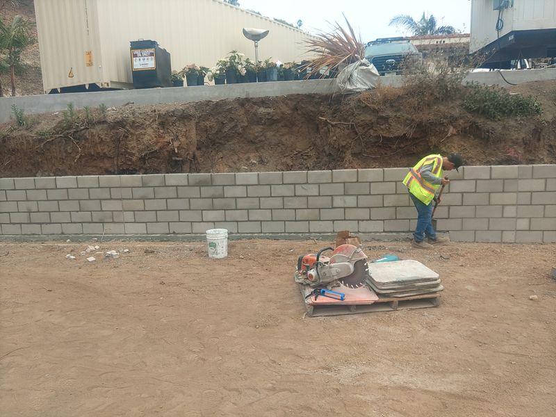 Retaining Wall Construction