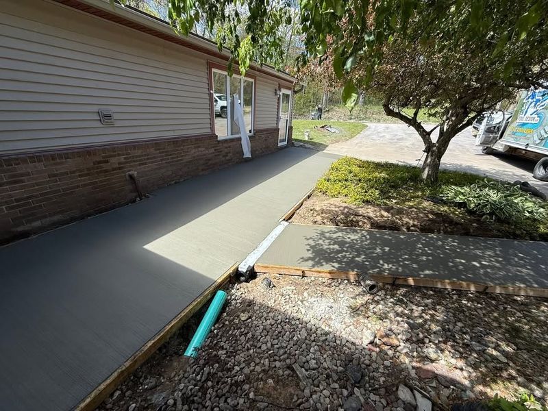 Concrete Walkway