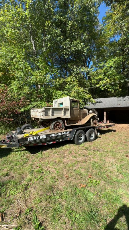 Tilt Deck Car Hauler