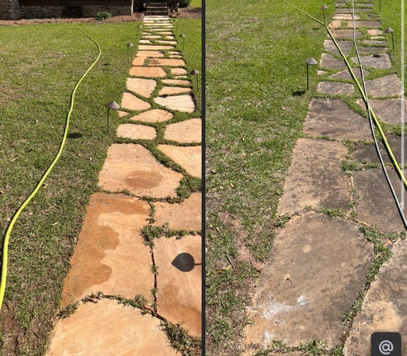 Driveway and Sidewalk Cleaning