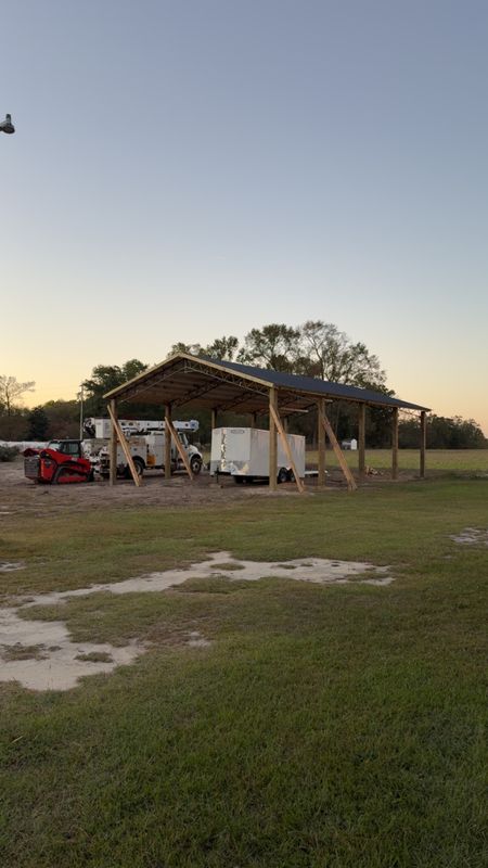 Open Pole Barn