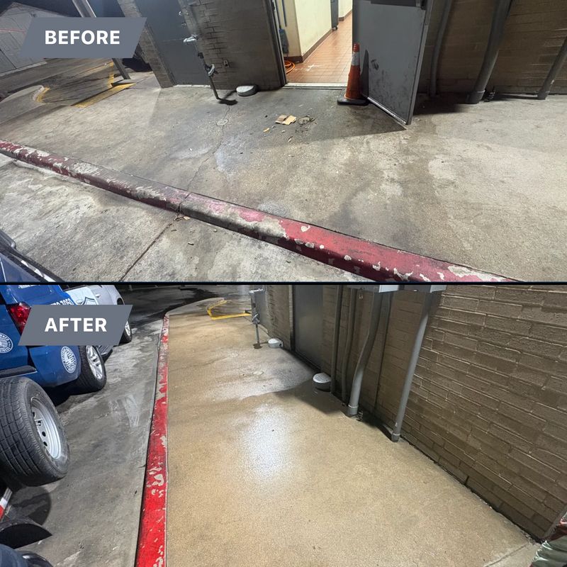 Driveway and Sidewalk Cleaning