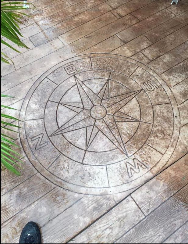 Stamped Concrete Installation