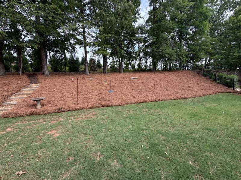 Pinestraw Installation