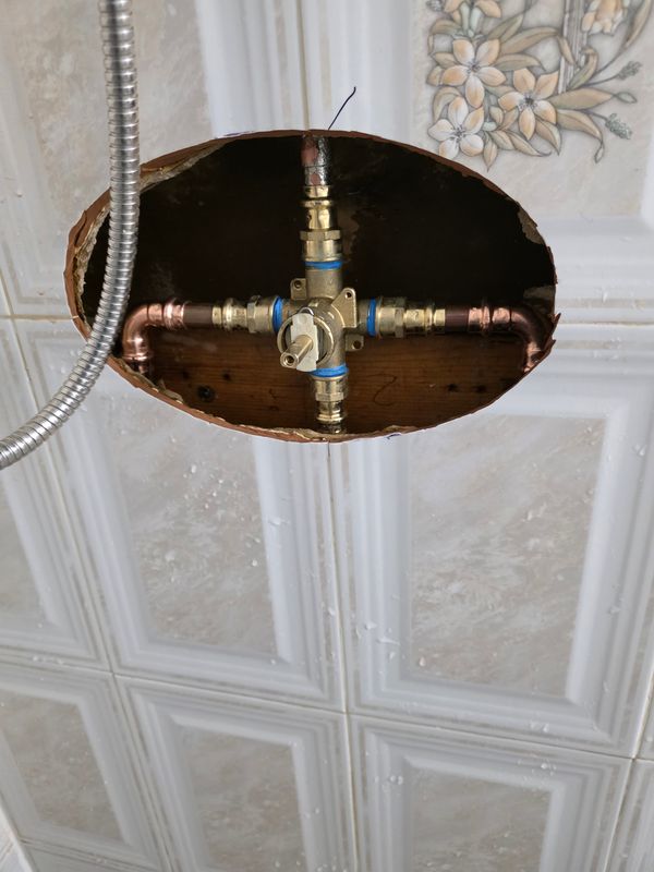 Shower valve replacement