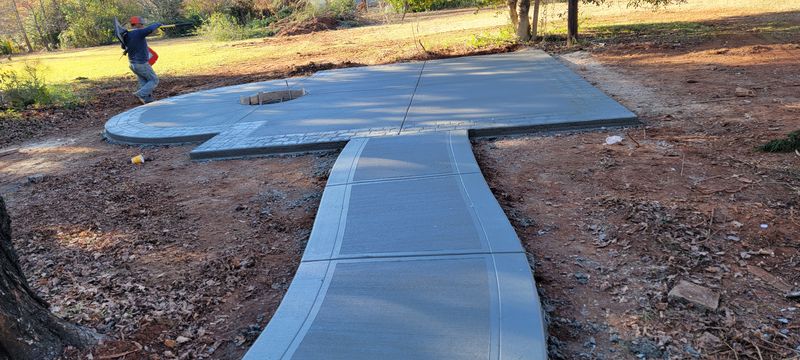 Sidewalk Installation