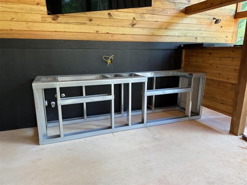 Outdoor Kitchen Construction