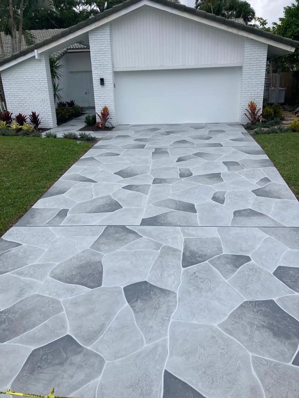 Driveway & Walkway Decorative Painting & Sealing