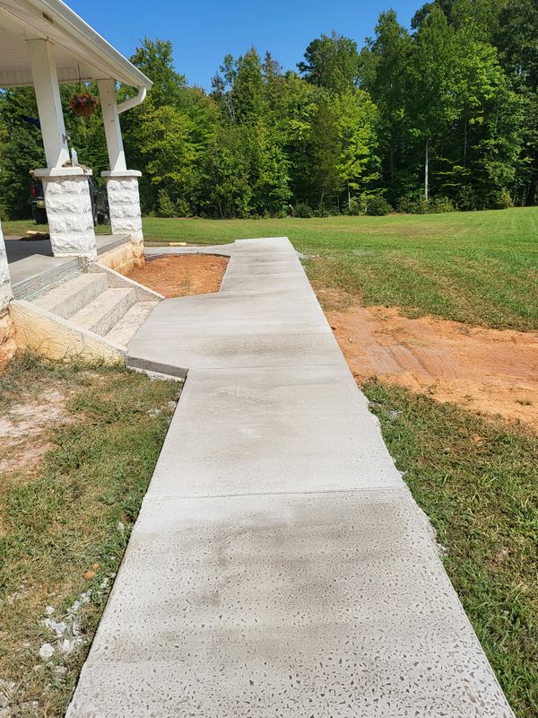 Sidewalk Installation