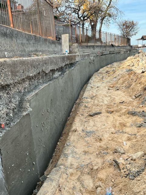Seawall Concrete Repair